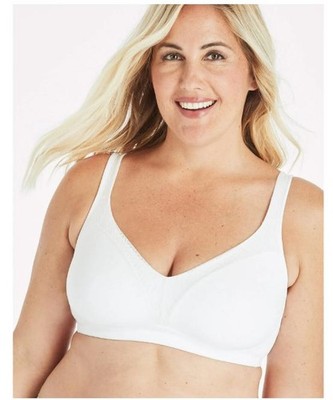 Playtex 18 Hour Bounce Control Convertible Wirefree Bra Wicking Cool Comfor, ...