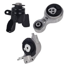 3PCS Engine Motor Transmission Torque Strut Mount Set Compatible with