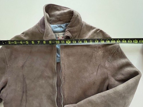 Giacca di pelle vintage COMME des GARCONS uomo ben invecchiato taglia grande - Foto 14 di 17