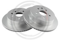 2X A.B.S. Bremsscheibe 18914 Grauguss FüR Lexus IS 3 200T ASE30 250 GSE30_ 300