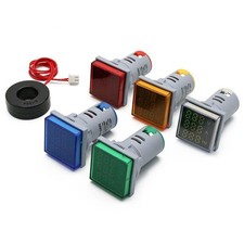 2pcs/set Measurement & Inspection Indicator Test Meters 3-in-1 60-500V