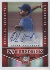 2012 Elite Extra Edition Franchise Futures Signatures Duane Underwood Auto 0p8