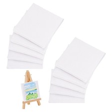 12pcs Wooden Learning Geometry Educational Sketchpad White 72x72x11mm