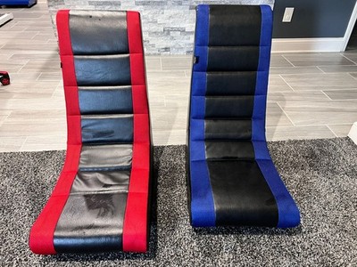 The Crew Furniture Video Rocker Cushioned Rocking Gaming Pair Of  Chairs Rips