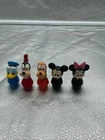 Vintage ILLCO Little People Disney goofy pluto mickey minnie Donald figure lot