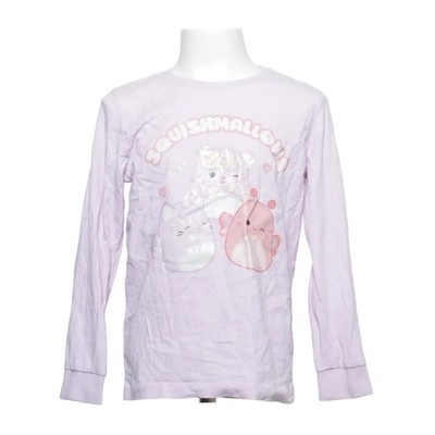 Pyjamasweater, Größe: 122/128, Lila, Baumwolle, Print, Mädchen #kUm