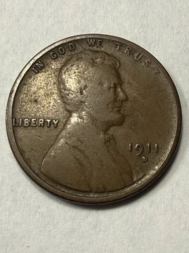 ** 1911-D LINCOLN CENT-  VG  (FILL THAT SPOT IN YOUR SET) PRICED TO SELL 🔥 **