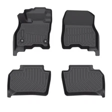 3D Floor Mats Liner Carpets For 2018-2024 Nissan Leaf TPE Rubber All Weather