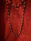 Vintage BOHO beaded Seeds Prayer Beads Necklace 48” Long — photo 1