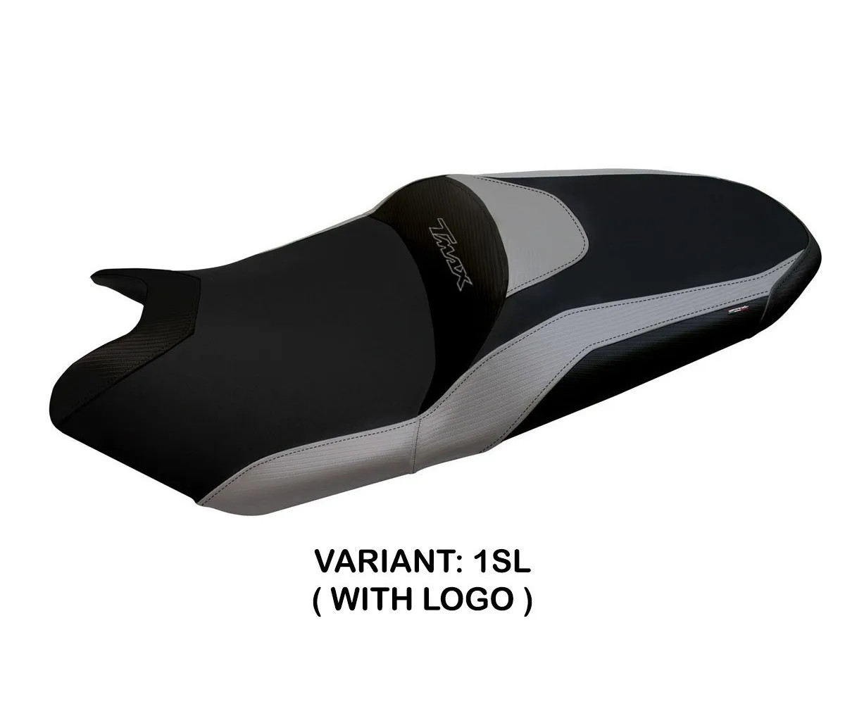 Seat saddle cover Milano 3 Silver (SL) TPZ for YAMAHA T-MAX 530 2017 2020 1Iy