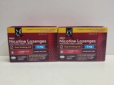 2 Pack - Member’s Mark Nicotine Mini Lozenge, Cherry Ice Flavored 2 MG 432 ct.