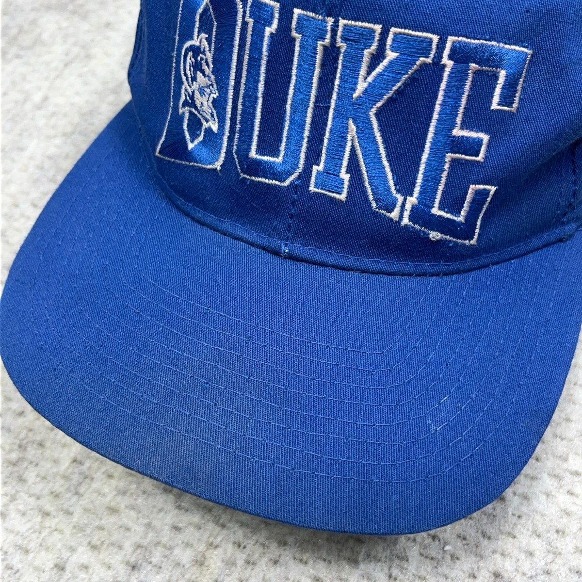 Vintage Duke Blue Devils Hat Cap Snapback 90s Starter Twill