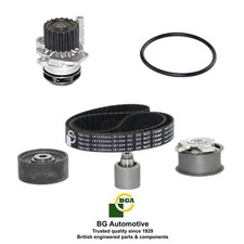 JUEGO DE BOMBA DE AGUA CORREA DE DISTRIBUCIÓN PARA AUDI VW A3 GOLF JETTA 2.0L TDI 2 GUÍAS/POLEA