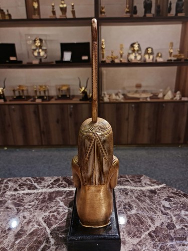 Large Golden Isis Maat Goddess Replica, Museum Certificated Reproduction - 第 3/5 張圖片