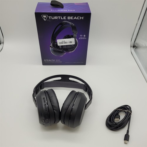 Auriculares inalámbricos amplificados para juegos Turtle Beach Stealth 500 - negros *LEER* - Imagen 1 de 3