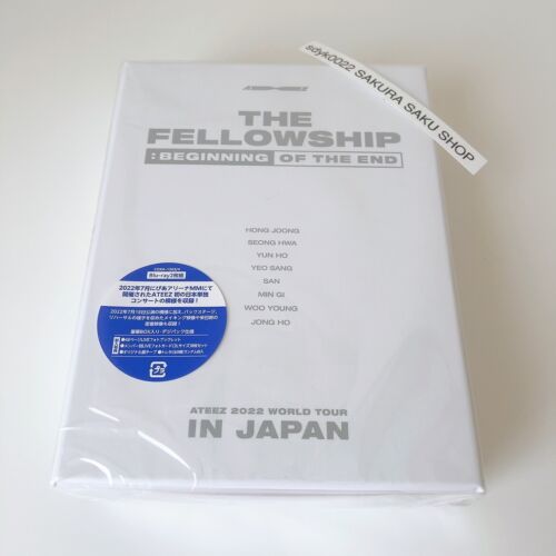 ATEEZ 2022 WORLD TOUR THE FELLOWSHIP BEGINNING OF THE END IN JAPAN Blu-ray - Afbeelding 1 van 12