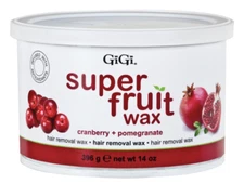 GiGi Super Fruit Wax Cranberry Pomegranate - FAST Shipping