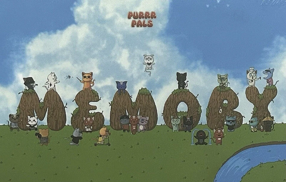 Purr Pals Memory Match Game | 50 Cards | NEW Sealed Kids Cat Game - Image 4 of 4