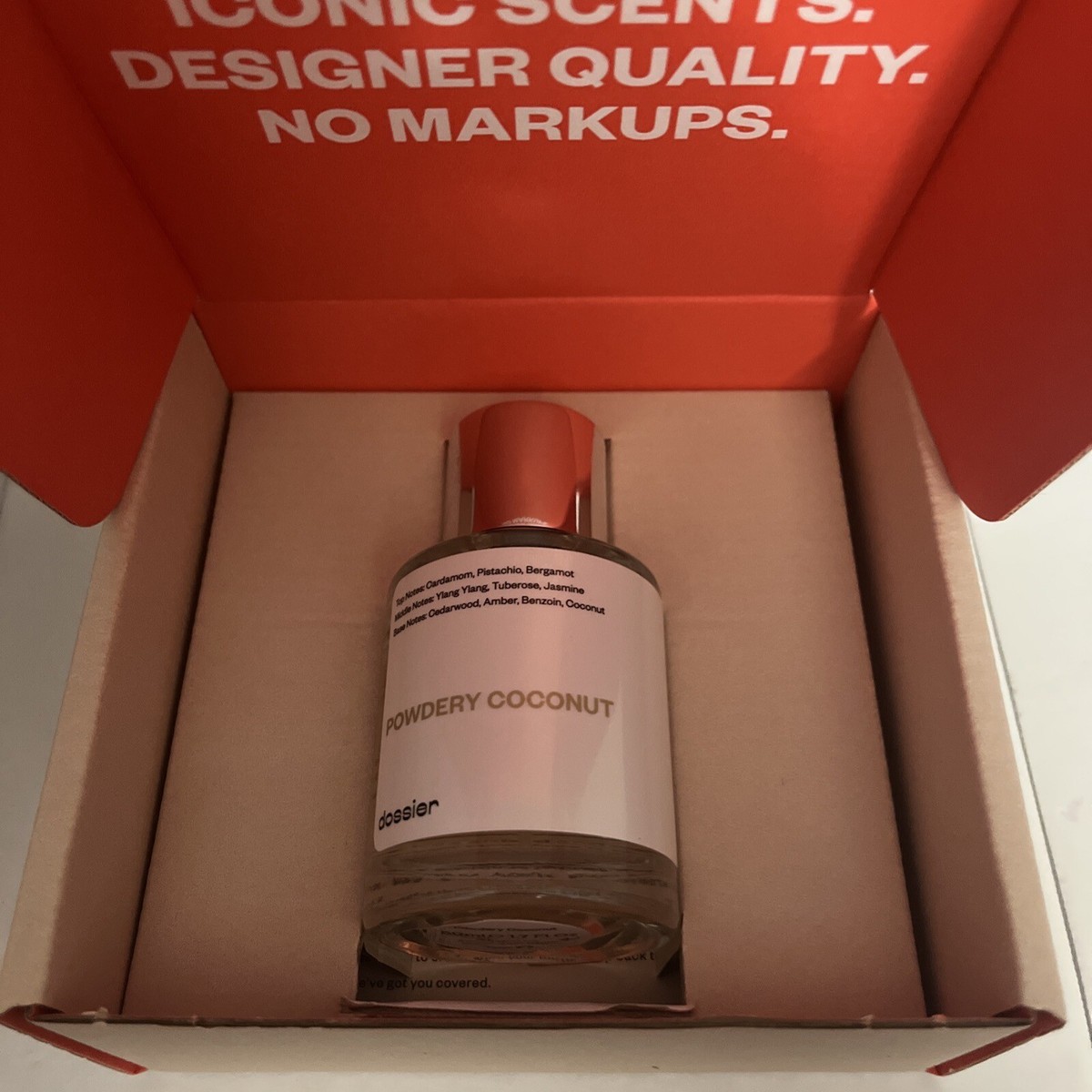 Dossier Powdery Coconut Eau de Parfum Spray Oz Perfume NEW IN