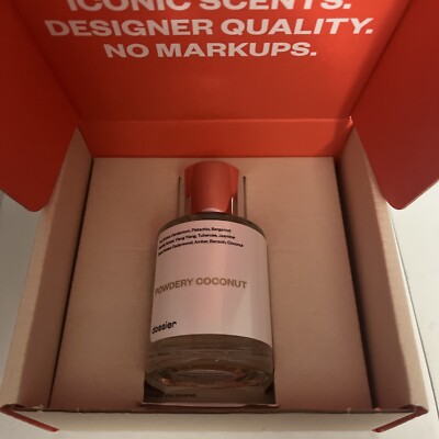 Dossier Powdery Coconut Eau de Parfum Spray 1.7 Oz Perfume NEW IN BOX UNISEX