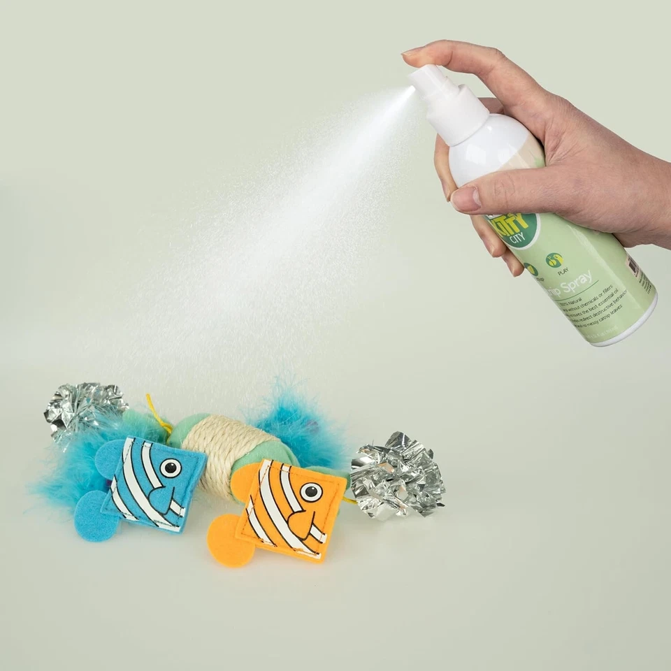 2-Pack Natural Catnip Spray for Energetic Play - Non-Toxic Formula - Image 4 of 4