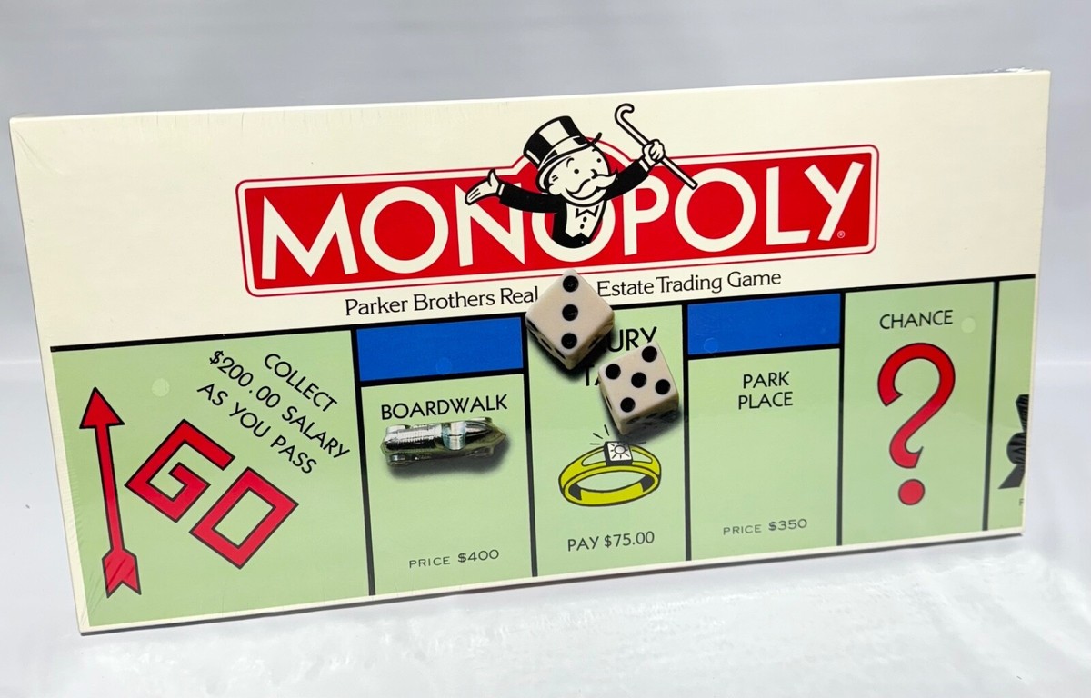 Vintage Monopoly Board Game 1985 NEW Sealed Parker Brothers