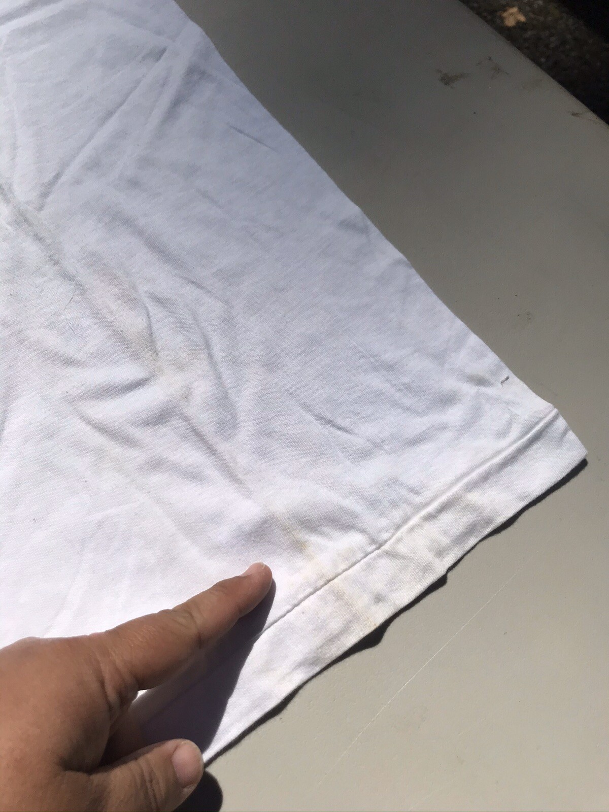 T shirt NBA Uomo Vintage BTLG Fila anni '90 Bianca l