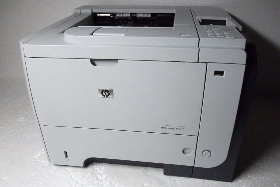 HP P3015dn LaserJet Printer Network 128MB USB 2.25" LCD w/Toner Low-Pages CE528A - Image 2 of 4