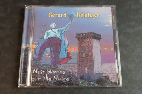 Gérard Delahaye – Nuit Blanche Sur L'Ile Noire Rare CD French Pop OZ Productions - Photo 1 sur 1