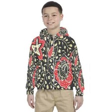 New Kids Hoodie Batik Pattern Design 7434104288201
