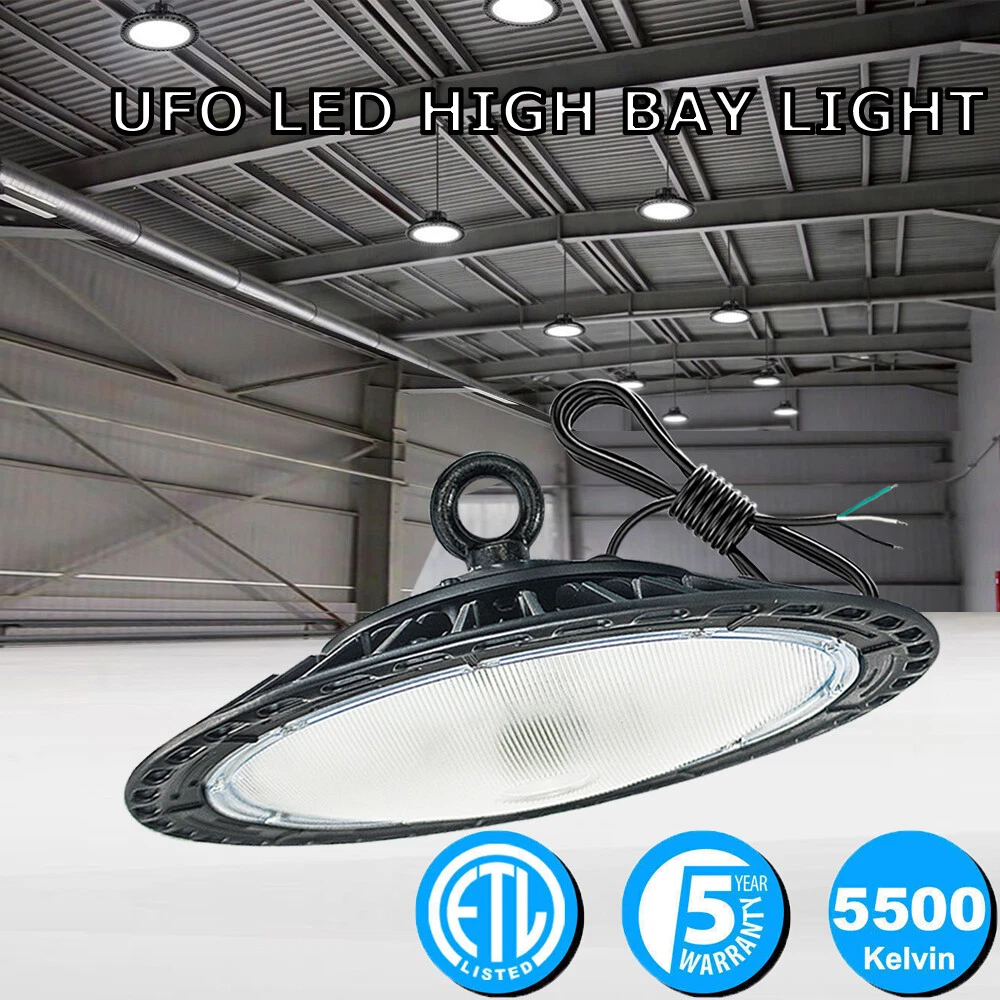 UFO LED High Bay Light 150W,200W High Bay LED Lighting for Warehouse Shop Garage