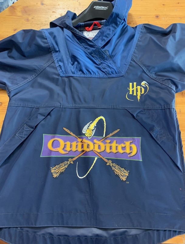 Harry Potter Quidditch Youth Child Raincoat Jacket Totes Brand Medium 10/12