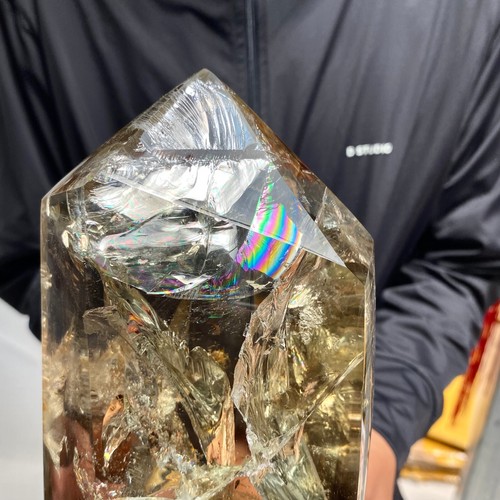 6.72LB Natural Citrine backbone cluster mineral specimen quartz crystal healing - 第 14/19 張圖片