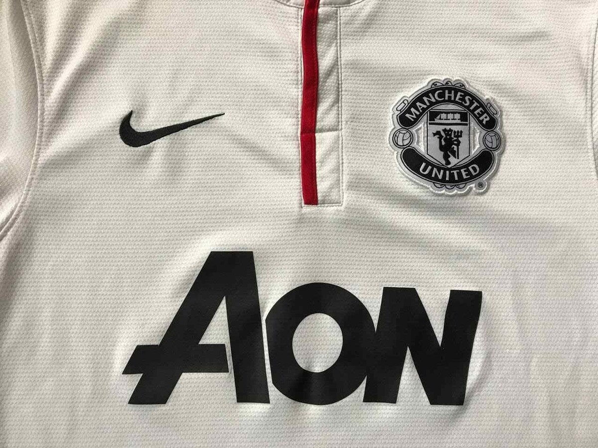 MANCHESTER UNITED 2012 2013 2014 AWAY FOOTBALL SOCCER SHIRT JERSEY