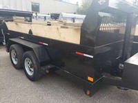 2022 TRIUMPH TRAILERS TA6X12-52 PAINTED STEEL PREMIUM DUMP 5 TON