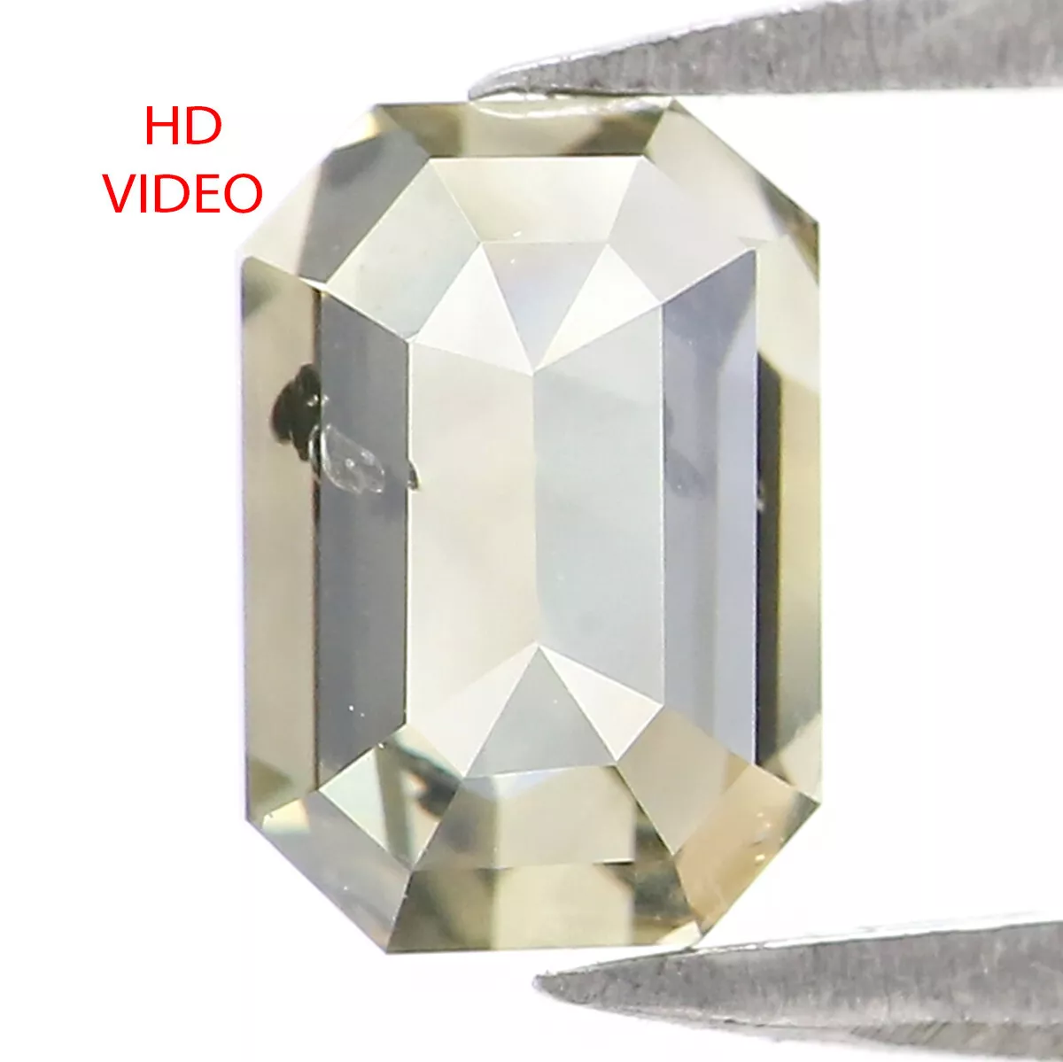 K color 2024 emerald cut diamond