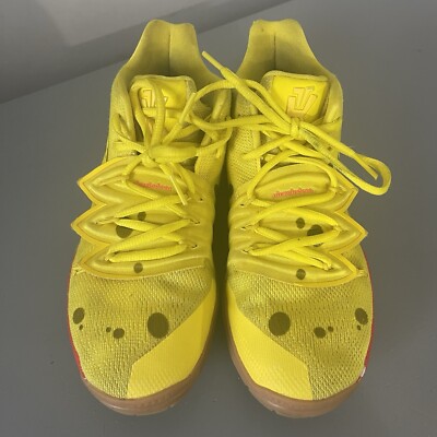 NIKE KYRIE 5 スポンジボブ Nike Kyrie 5 Spongebob Squarepants Men's - CJ6951-700/CJ6950