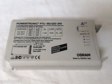 ALIMENTATORE ACCENDITORE BALLAST ELETTRONICO 150W SCARICA OSRAM PTU 150/200-240
