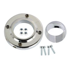 Universal Steering Column Floor Mount For 2" Columns Swivel  SBC BBC 350