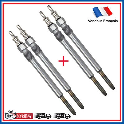 4 Bougie de préchauffage pour Mercedes Classe C E CLK CLC 200 220 270 cdI - Photo 1/4