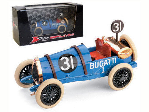 Bugatti Brescia N°31 Brumm 1921 voiture miniature course ancienne