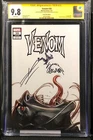 Venom #30 Woo Chul Lee CGC SS 9.8 Venom 3 Homage 2x Signed Cates Stegman Marvel