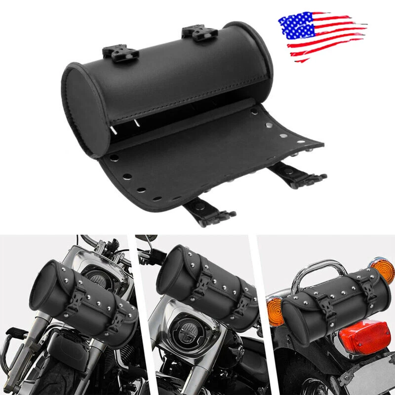 Bolsa de herramientas de motocicleta SaddleBag para Honda Shadow Phantom 750 Spirit 750 RS 750 Foto 3 de 4