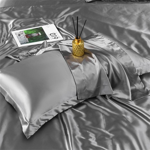 Hot Mulberry Silk Pillow Case 25 Momme Anti-wrinkle Bed Soft Skin-friendly UK - Picture 6 of 26