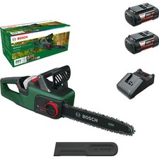 Image of Bosch ADVANCEDCHAIN 36V-35-40 36v Cordless Chainsaw 350mm 2 x 4ah Li-ion