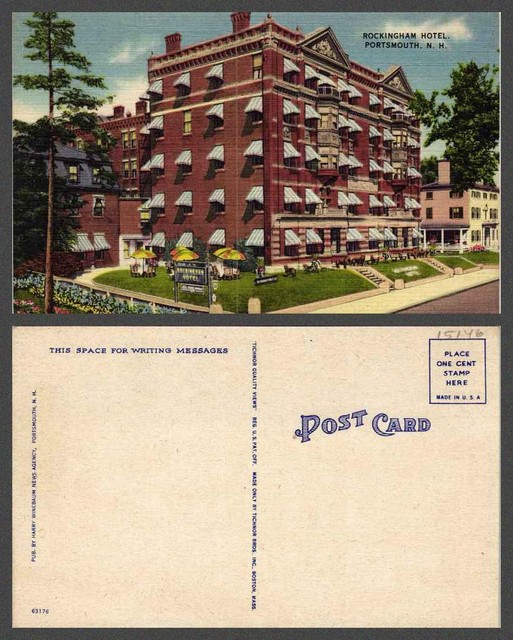 NEW HAMPSHIRE Portsmouth VINTAGE POSTCARD eBay