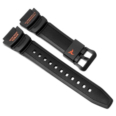 Ersatzband Resin schwarz für Casio SGW-450H 10500871 SGW-450H-2B