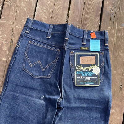 パンツ 60s Wrangler \"BLUE BELL\" boys vintage Vintage 1950's/60's WRANGLER BLUE BELL Jeans / Sanforized / Rivet