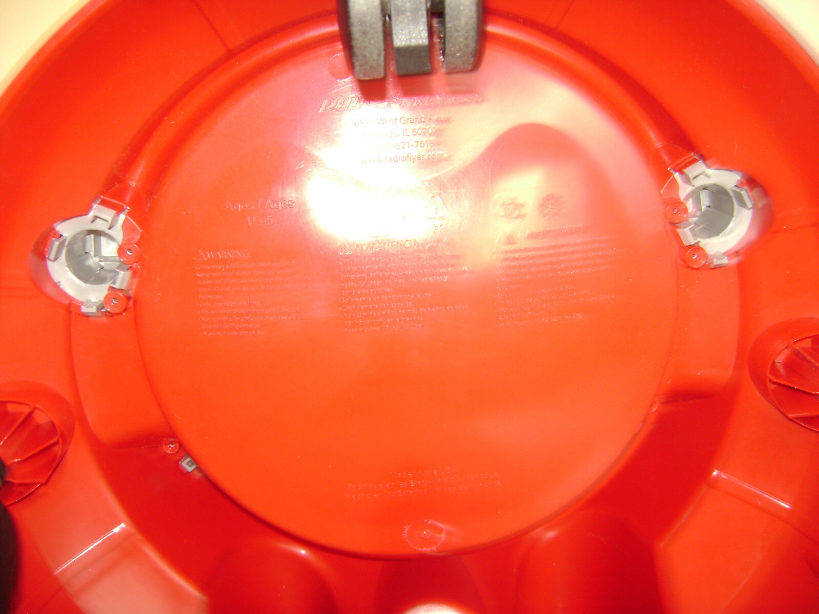 Radio Flyer Spin 'N Saucer Spaceship Toddler Ride On Toy 18 Mons 5