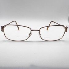 Safilo Emozioni 4349 NBW Eyeglass Frames Metal Coral Rose Gold 54-17-135 Italy